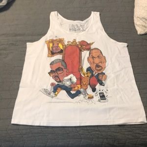 Kanye, Jayz biggie tank top